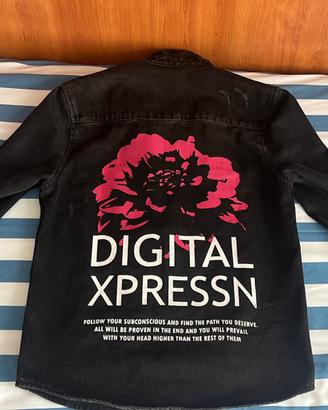 Giacca nera bad boy Zara