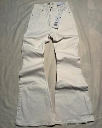 Pantalone Bianco da donna Bershka
