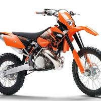 TELAIO TARGATO x KTM EXC 250 2t 2003 2004 SX 250 2