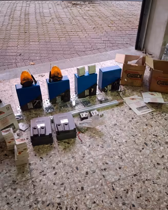 2 kit completi  per cancelli scorrevoli GIBIDI 