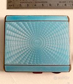 Scatola porta sigarette Art Deco anni '30 gilloché