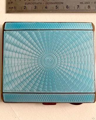 Scatola porta sigarette Art Deco anni '30 gilloché
