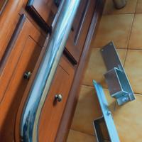 Barra tubo inox  protezione post suzuki jimny