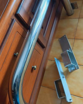 Barra tubo inox  protezione post suzuki jimny