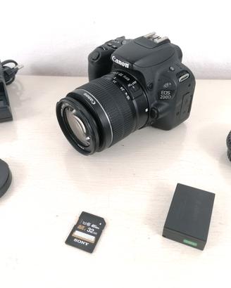 Canon 200d Wi-Fi Touch Perfetta! Solo 7500  Scatti
