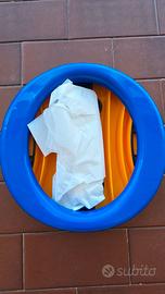 Vasino pieghevole portatile da viaggio