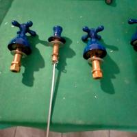 Set bagno PAINI, colore blu