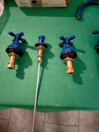 Set bagno PAINI, colore blu