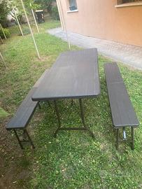 Tavalo e 2 Panche externo
