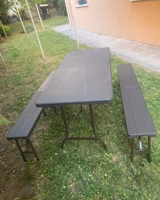 Tavalo e 2 Panche externo