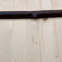 Catenaccio antico in ferro battuto a mano