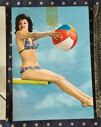 3 Cartoline nn viaggiate Ester Williams anni 40/50