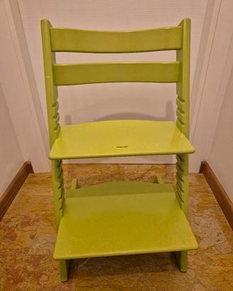 Seggiolone Tripp Trapp Stokke verde acido