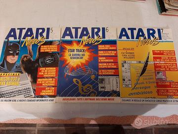 Lotto 6 ATARI News Anno VII 1992 N 2, 3, 4, 5, 6 7