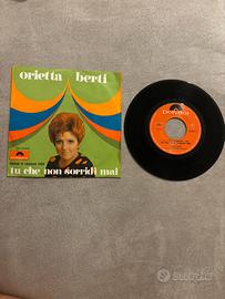 Vinile 45 giri Orietta Berti Tu Che Non SorridiMai