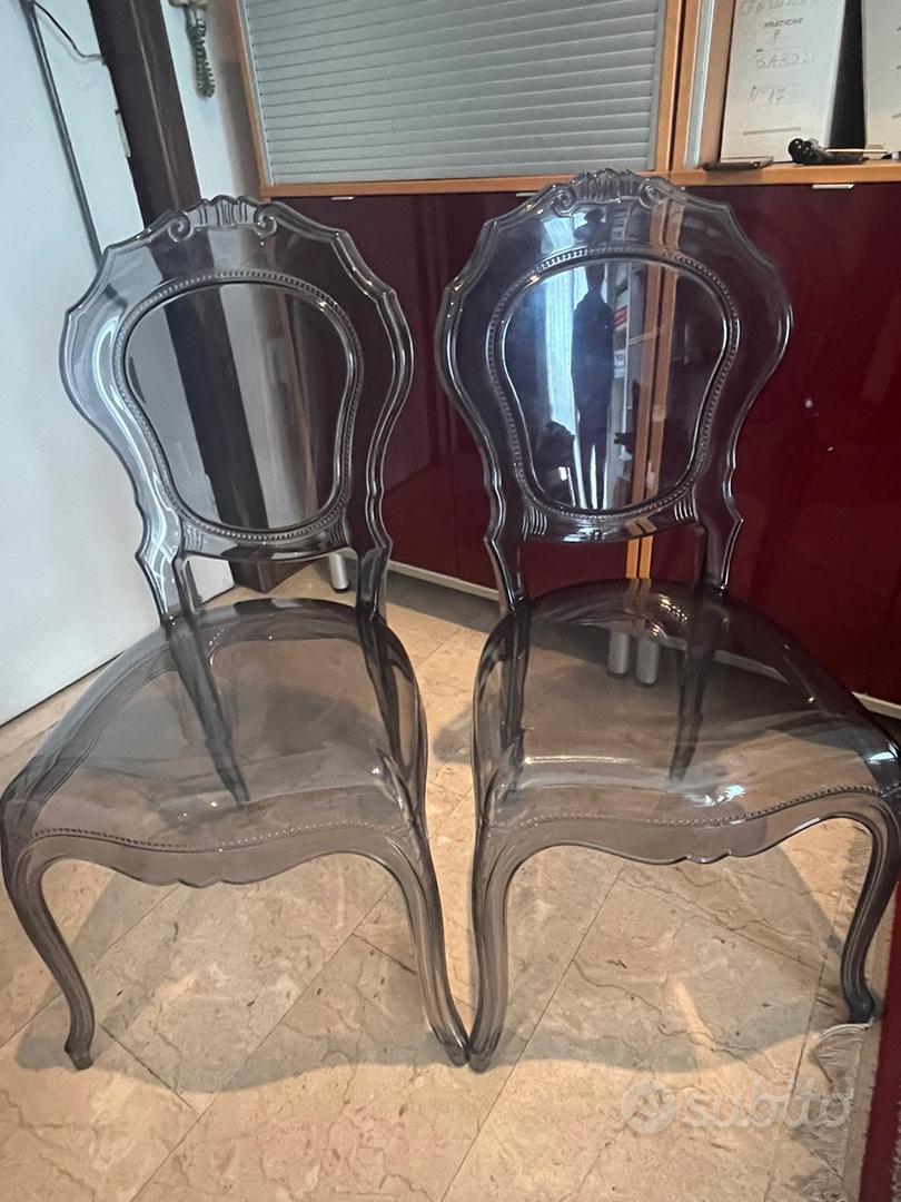 Sedia Trasparente Sedie Regina Policarbonato Set Sedie Trasparenti