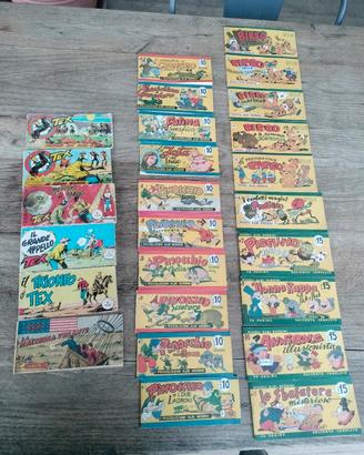 Strisce Tex e Pinocchio 