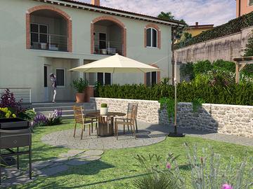 Villa bifamiliare San Romano in Garfagnana (Villet