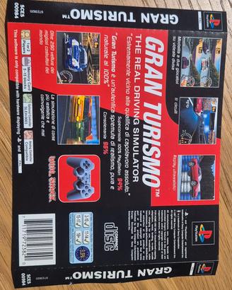 Retro - copertina Gran turismo ps1 Pal Ita 