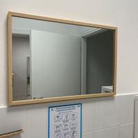 Specchio rettangolare con cornice