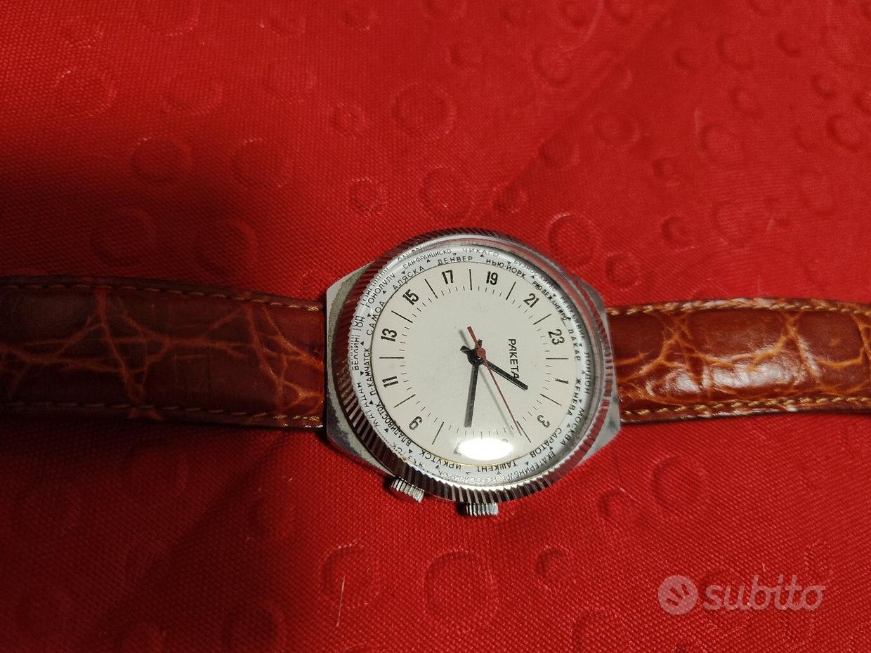 Orologio raketa 24 ore Vendita in Abbigliamento e accessori