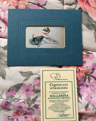 Cromolitografia Ballerina” di Francesco Messina
