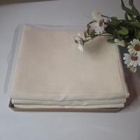 Tris federe in lino grezzo 