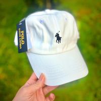 Cappello polo ralph bianco