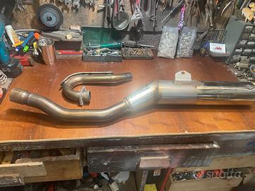 Marmitta e collettore Yamaha WR 250 (5NG-10)