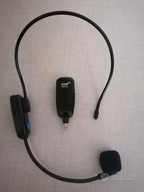 Microfono ad arco wireless