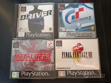 Giochi PlayStation 1 - Metal gear - FF8 - GT2