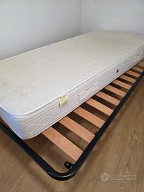 Letto branda + materasso 