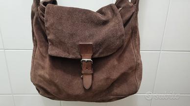Borsa Max Mara scamosciata 