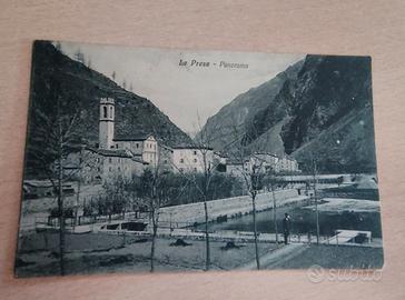 Cartolina LE PRESE (Sondalo) 1928 Panorama - Viagg