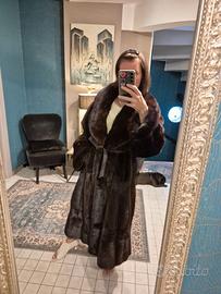 Stupenda pelliccia di visone tg XL