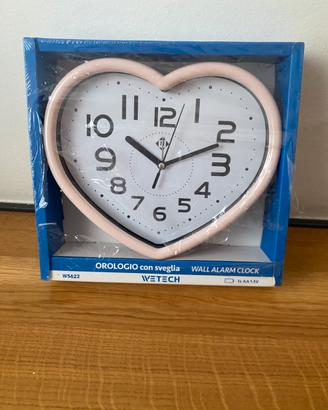 Orologio a forma di cuore