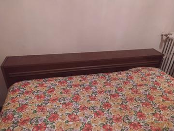 Letto matrimoniale con rete ortopedica