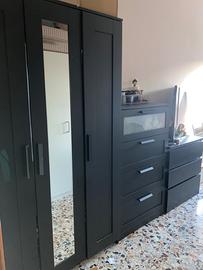 Armadio Ikea 3 ante con specchio