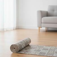 Tappeto runner maiolica beige