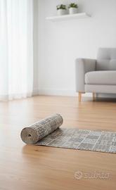 Tappeto runner maiolica beige