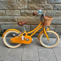Bicicletta Bobbin Gingersnap 16, gialla