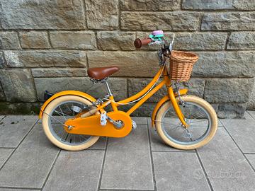 Bicicletta Bobbin Gingersnap 16, gialla