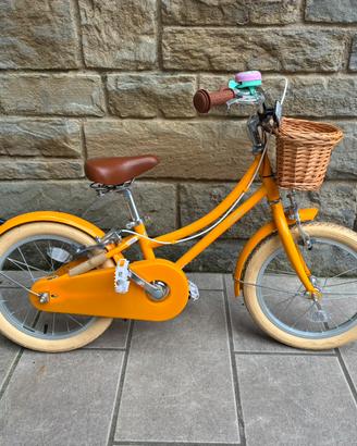 Bicicletta Bobbin Gingersnap 16, gialla