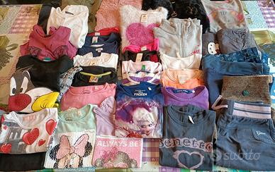 VESTITI BAMBINA 6/7 +giubbotto 40pzanni 