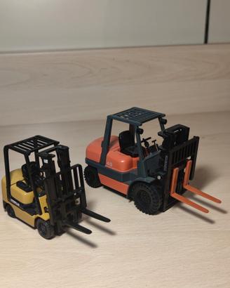 Modellini carrelli elevatori 