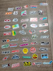 Adesivi stickers moto auto casco scooter 