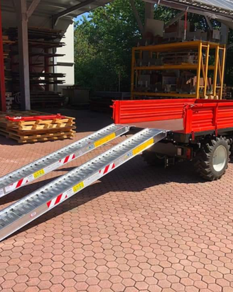 Rampe in Alluminio per Escavatori