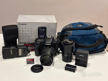 Canon EOS 7D (~22000 scatti) + accessori