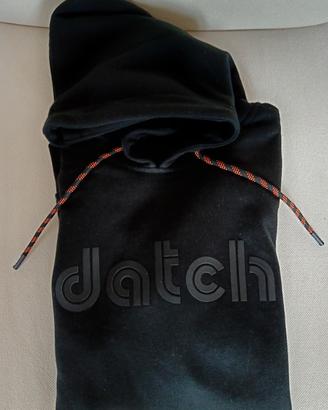 Felpa invernale uomo Datch nera tg XL