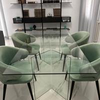 TAVOLO 180X90 VETRO SOLO 240 EURO BELLO MESTRE